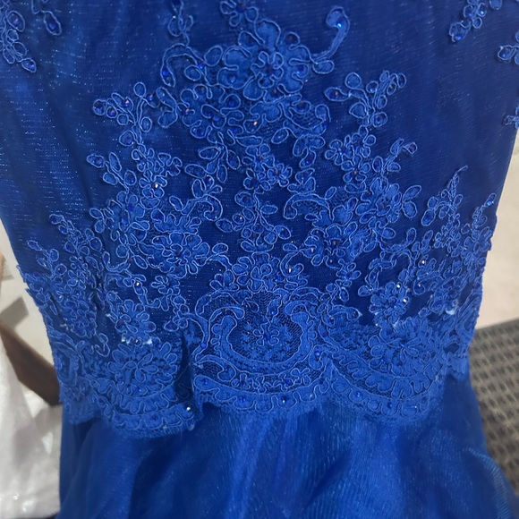 CLARICE PROM DRESS ROTAL BLUE SIZE 0 - Picture 10 of 10